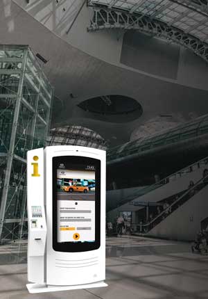Multimedia Kiosks for Taxis - Airports