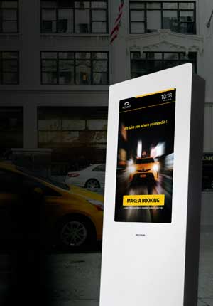 Multimedia Kiosks for Taxis - Hotels